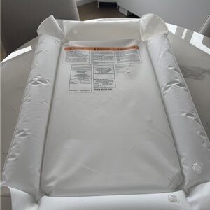White Baby Changing Pad